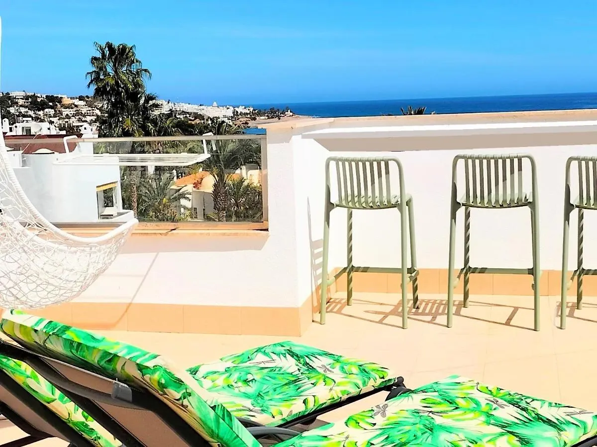 Sea View - Ultra Modern - Roof Terrace- Front Line Lägenhet Mojácar Spanien